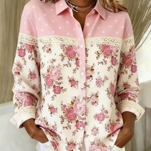 Floral blouse Xl